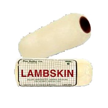 L x 9 in W Wooster  50/50  Lambswool Polyester  Paint Roller Cover  1/2 in