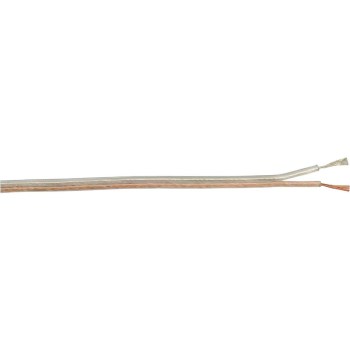 Lamp Cord - Plastic Insulated - Clear  18/2