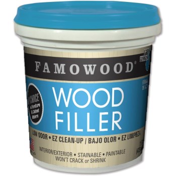 Famowood Latex Wood Filler,  Golden Oak  ~  1/4 Pint
