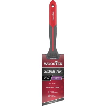 Wooster GripTech Max Silver Tip Angle Brush - 2-1/2"
