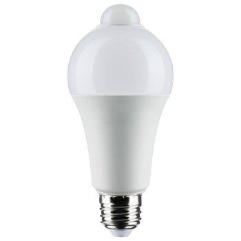 Satco 12W A19 LED Bulb with Motion Sensor, 5000K Daylight