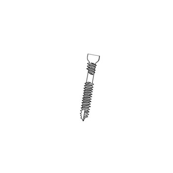 GRK Fasteners 15083 Composite Screw, Reverse Thread 8 x 3-1/8 inch 