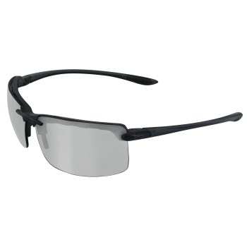 Wheelin Safety Glasses, Mirror Lens - Black