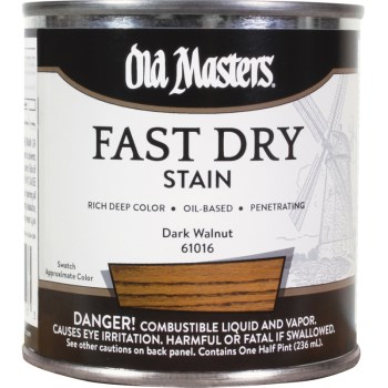 Fast Dry Stain, Dark Walnut ~ 1/2 pt