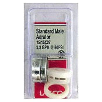 Male Thread Aerator ~ Chrome Plated Brass