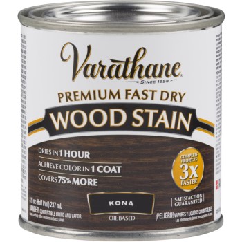 Varathane Premium Fast Dry Interior Wood Stain, Kona  ~ Half Pint