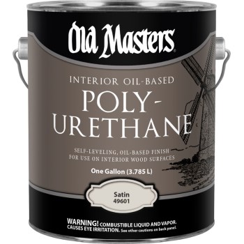 Oil-Based  Interior Polyurethane, Satin ~ Gallon