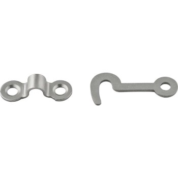 V1841 Hook and Staple, Satin Nickel