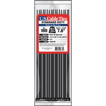 KDAR SD8B100 8in. 100pk Cable Ties