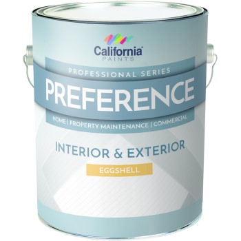 California Prod/grayseal 41901-1 Interior/exterior Latex Paint, White Eggshell ~ Gallon