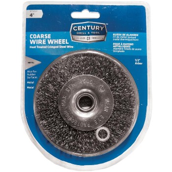 4 Coarse Wire Wheel