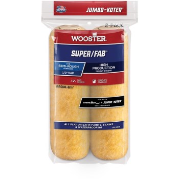 Wooster  0RR3010064 Jumbo-Koter Super/Fab Roller Covers ~ 6.5" w/.5" Nap