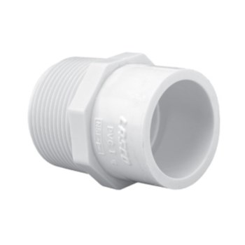 Charlotte Pipe 3/4" x 1" PVC Sch 40 Reducing Male Adapter