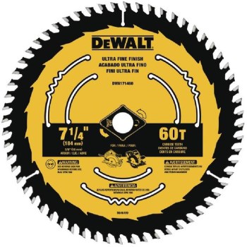 DeWalt DWA171460 7-1/4 60t Fine Blade