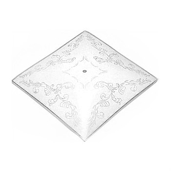The Angelo Westinghouse 81807 Ceiling Lamp Shade 12 Bent Glass Square Hardware World - Ceiling Fixture With Glass Shade