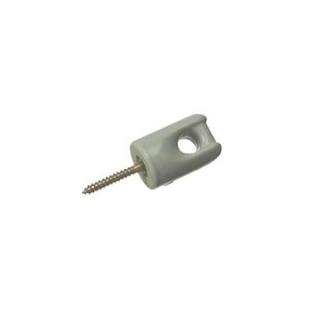 Light Duty Porcelain Wireholder, 1-11/16"