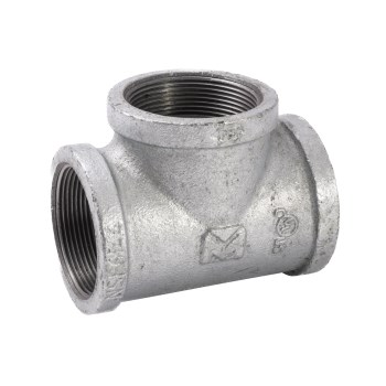 Anvil/Mueller Malleable Tee, Galvanized - 2"