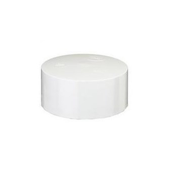 3 Wht Sdr Pvc Cap