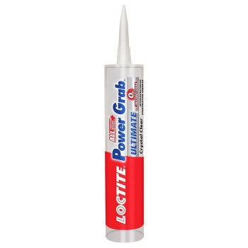 PowerGrab Ultimate Construction Adhesive, Crystal Clear - 9 oz
