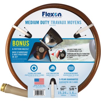 Flexon Industries CRVHN5850 5/8in. X50ft. Md Hose