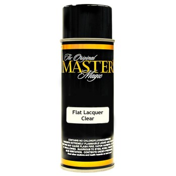 Gemini Master's Magic Lacquer Stain, Clear Flat ~ 12 oz Aerosol