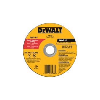 DeWalt DW8062 Cut Wheel ~ Type One/4.5" x .045 x 7.8"