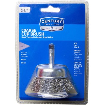 Century Drill & Tool   76221 2-3/4 Coarse Cup Brush