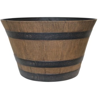 Southern Patio HDR-055471 Whiskey Barrel ~ 22.25"