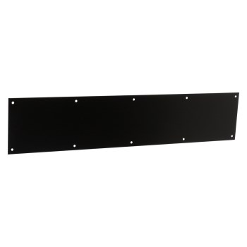 National Kickplate - 6" x 30", Matte Black