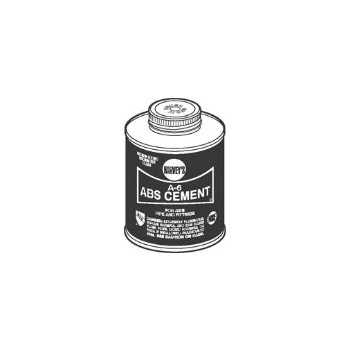 Harveys 018500-24 ABS Cement, Black 1/4 Pint