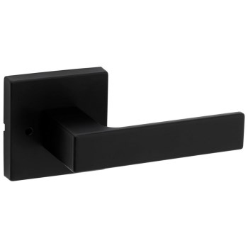 Kwikset Singapore Privacy Lever, Matte Black