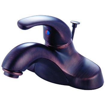 Lavatory Faucet ~ Single Handle,  Classic Bronze