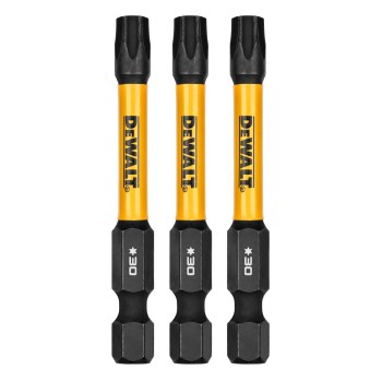 DeWalt FlexTorq Impact Bit  Torx T30   2-1/4"   3pk