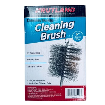 Round Wire Chimney Brush - 6"