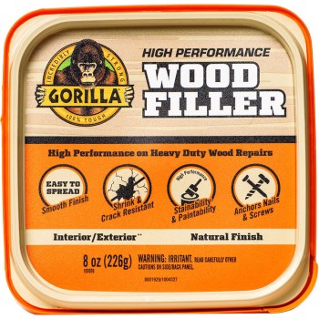 Gorilla Wood Filler, 8oz 