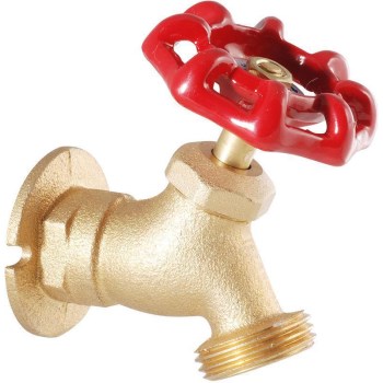 Sillcock, Brass ~ 1/2" IPS x 3/4" MHT