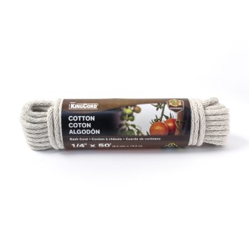 Mibro Group   342031 1/4in. X50ft. Cotton Rope