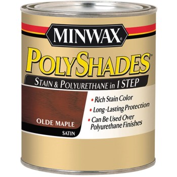 Minwax 61330 Stain and Polyurethane , Olde Maple ~ Quart