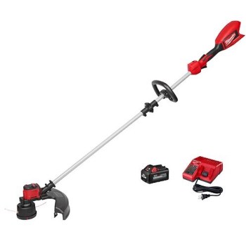 Milwaukee M18 18-Volt Lithium-Ion Brushless Cordless String Trimmer Kit with 6.0 Ah Battery and Charger