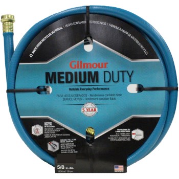 Reinforced 4-Ply Water Hose ~ 5/8" x 100 Ft