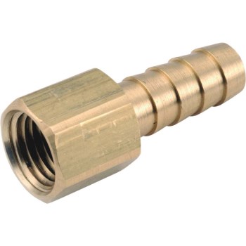 Lead Free Brass Female Hose Barb - 1/8" x 1/8"