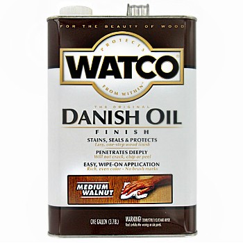 Watco 65931 Danish Oil, Medium Walnut ~ Gallon