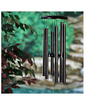 BWI/Springfield DSWCT206BL Windchimes, 29"Corinthian Bells Series ~ Black