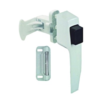 White Pushbutton Latch, Visual Pack 1326 