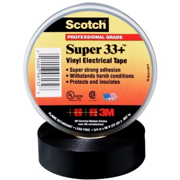 3m 05400706132 Electrical Tape - 0.75 Inch X 66 Feet