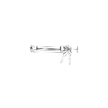 Newborn 255 .25g Smooth Rod Caulk Gun