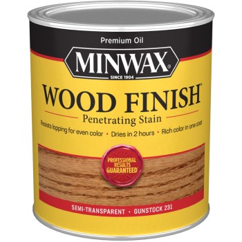 Minwax 70045 Wood Finish ~ Gunstock,  Quart