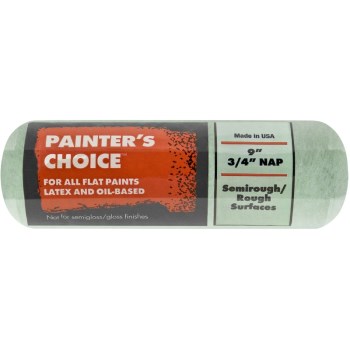 Painter's Choice Roller Cover ~ 9" x 3/4" Nap