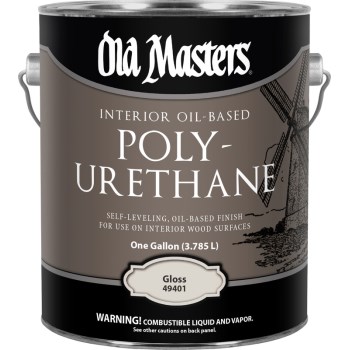 Oil-Based  Interior Polyurethane, Gloss  ~ Gallon