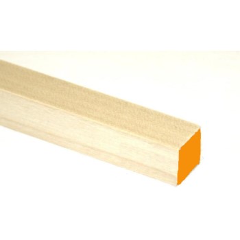 Madison Mill 444862 Square Unfinished Dowel, Poplar Wood ~ 1/4" x 36"